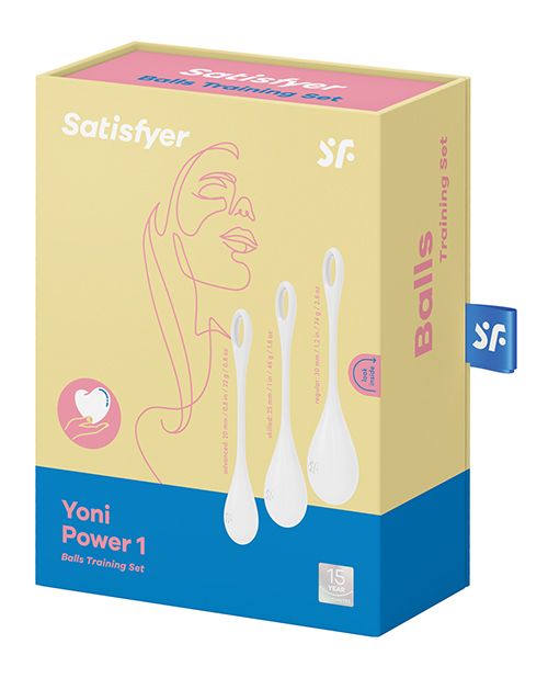 Satisfyer Yoni Power 1 Kegel Ball Training Set - CLEARANCE