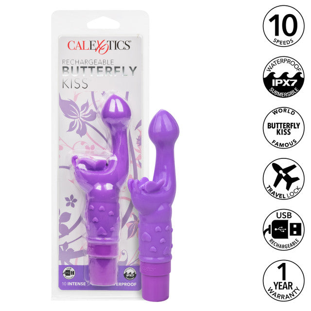 CalExotics Rechargeable Butterfly Kiss - Pick Your Color