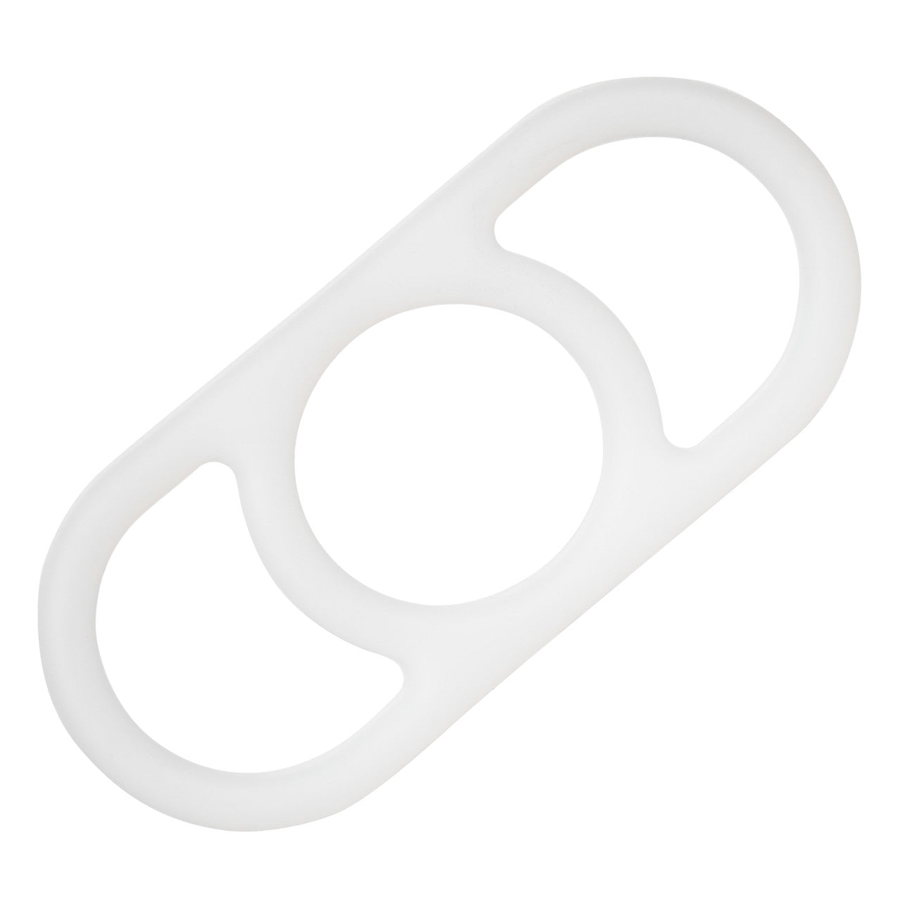 CalExotics Commander Erection Enhancer Silicone Cock Ring - White