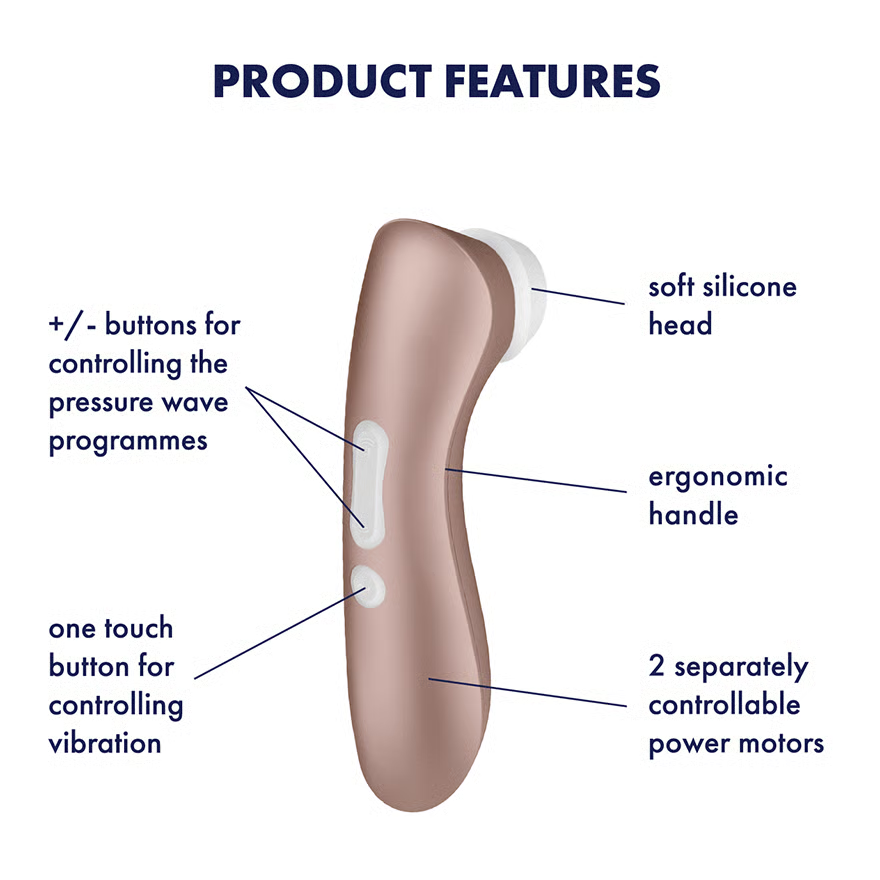 Satisfyer Pro 2+ Air Pulse & Vibration - CLEARANCE