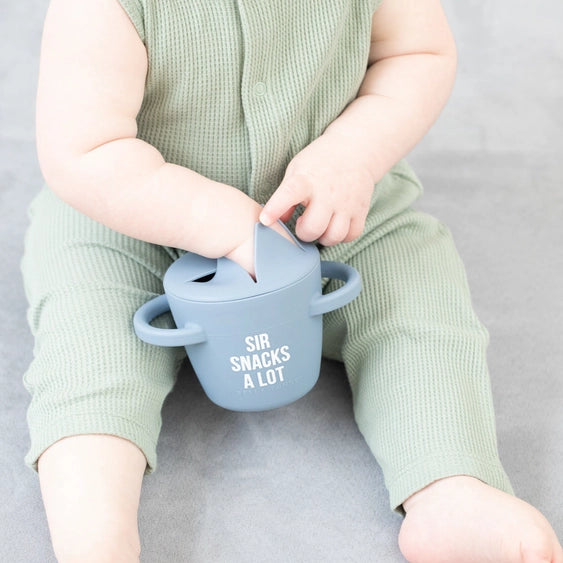 Bella Tunno Sir Snacks A Lot Silicone Snack Container