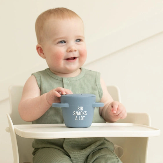 Bella Tunno Sir Snacks A Lot Silicone Snack Container