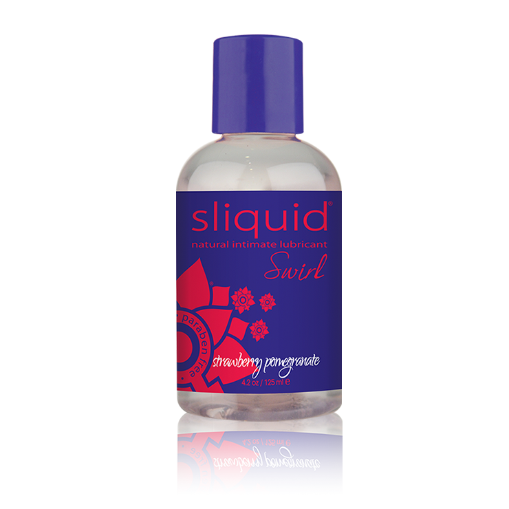 Sliquid Swirl Flavored Water- Based Lubricant 4.2floz - Asst. Sizes Available