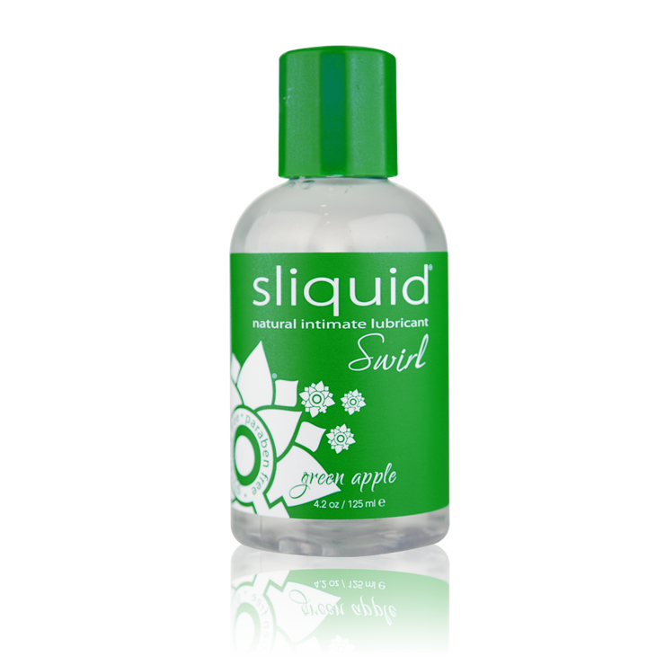 Sliquid Swirl Flavored Water- Based Lubricant 4.2floz - Asst. Sizes Available