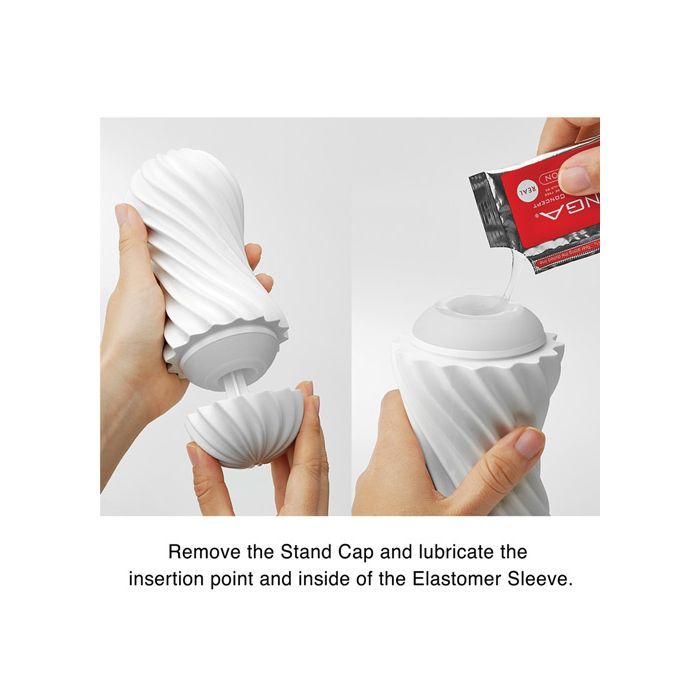 Tenga Flex Stroker - Silky White - CLEARANCE