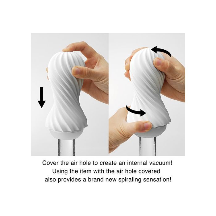 Tenga Flex Stroker - Silky White - CLEARANCE