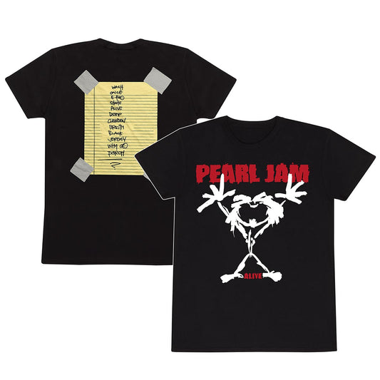 Pearl Jam Alive Stick Figure T-Shirt - Asst. Sizes