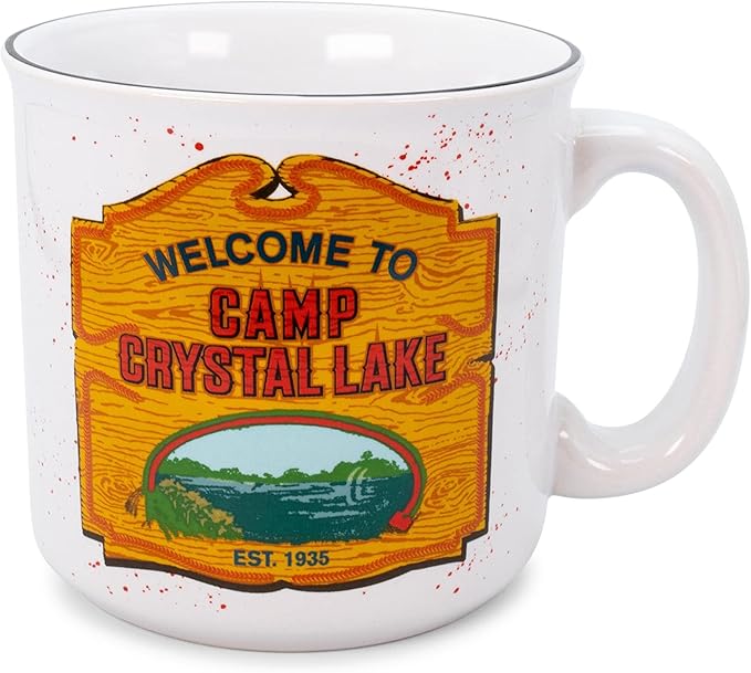 Friday the 13th Camp Crystal Lake 20oz Ceramic Camper Mug