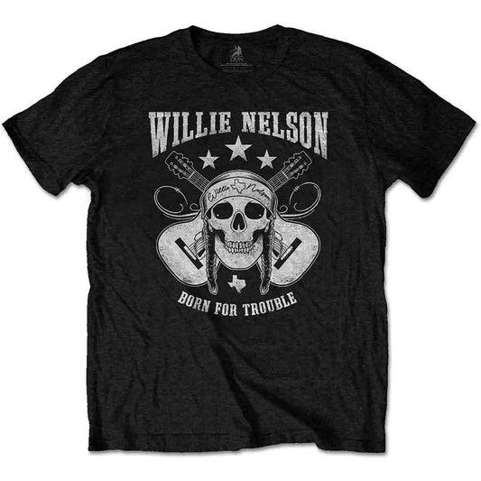 Willie Nelson Skull T-Shirt - Asst. Sizes