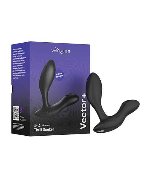 We-Vibe Vector+ Prostate Massager w/Remote Control - Pick Your Color