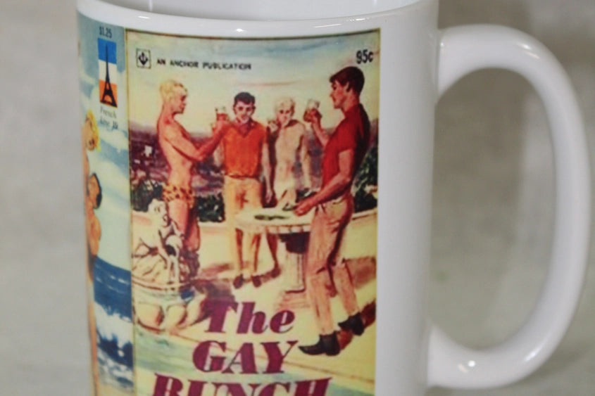 Raven Design 15oz Mug - Retro Gay Pulp Fiction SALE!