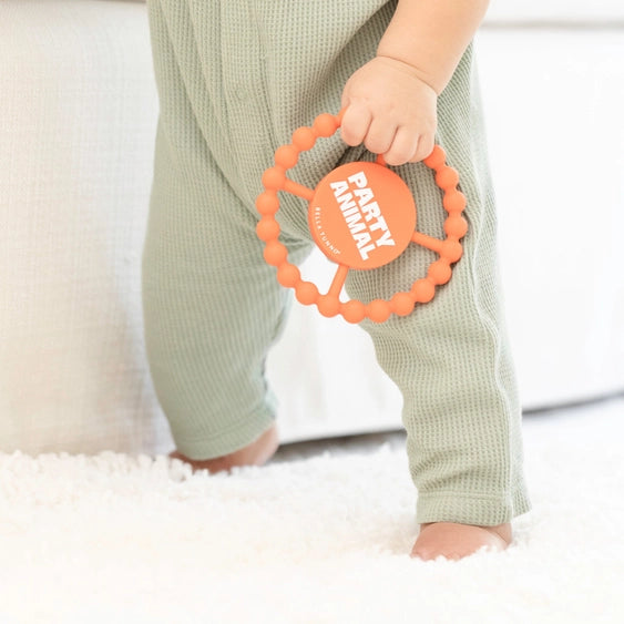 Bella Tunno Party Animal Silicone Happy Teether