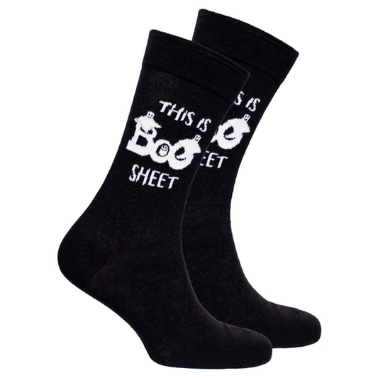 Socks N Socks Men's Boo Sheet Socks