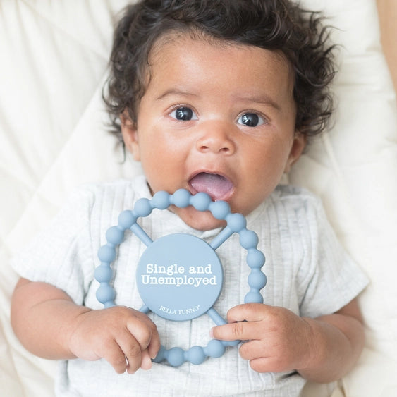 Bella Tunno Single And Unemployed Silicone Happy Teether