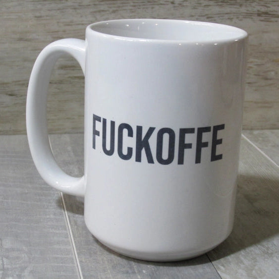 Raven Design 15oz Mug - Fuckoffee SALE!