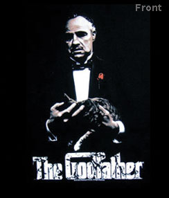Godfather w/cat T-Shirt - Asst. Sizes CLEARANCE