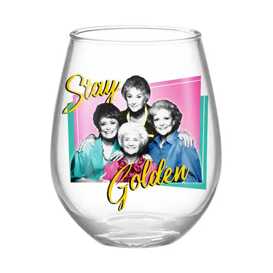 Golden Girls Boxed 20oz Stemless Wine Glass