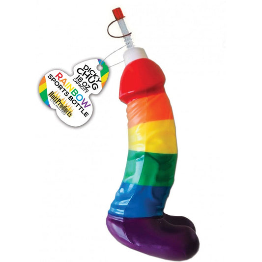 Dicky Chug Sports Bottle 16oz - Rainbow