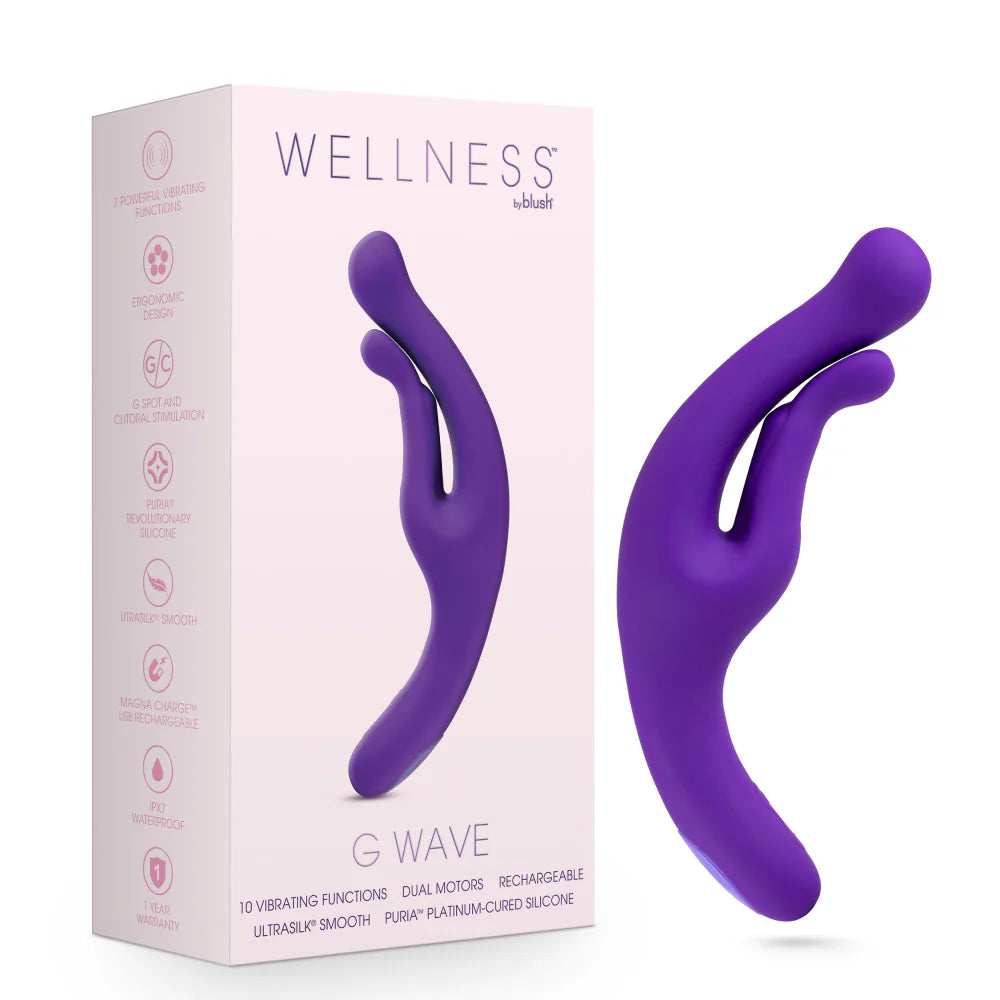 Wellness G Wave Rabbit Vibrator - CLEARANCE