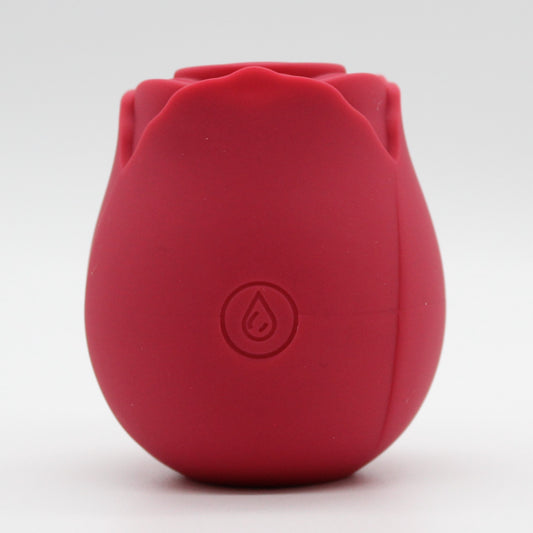 J's Playhouse® The Rose Air-Pulse Silicone Stimulator - Pick Your Color