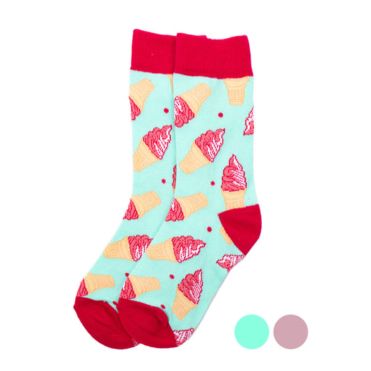 Parquet Women's Ice cream Novelty Socks - Asst. Colors