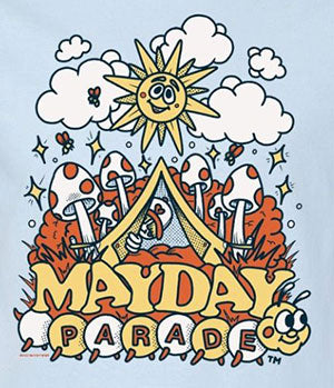 MayDay Parade Mushroom T-Shirt - Asst. Sizes CLEARANCE