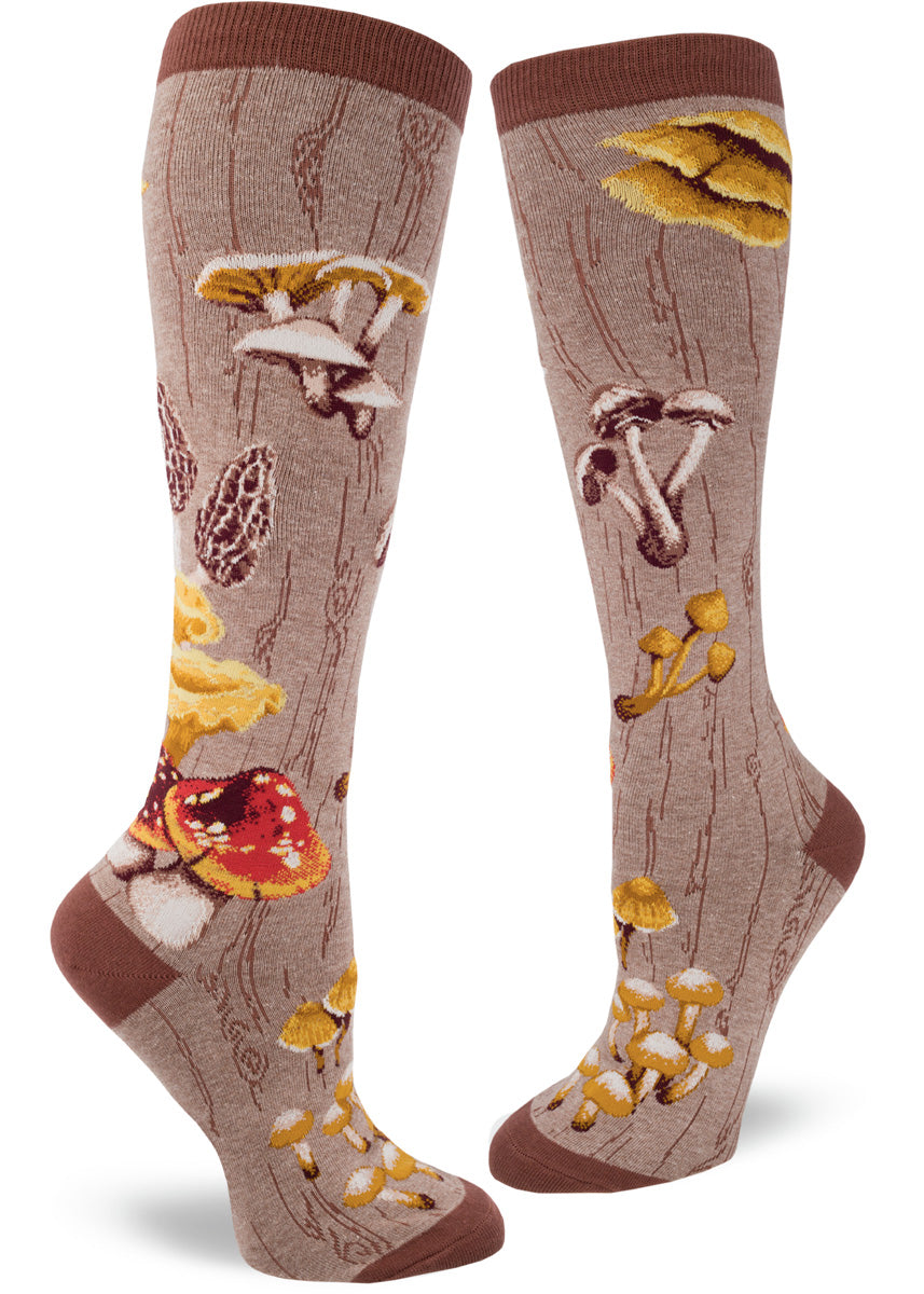 Mod Socks Mushroom Knee High – Heather Moss