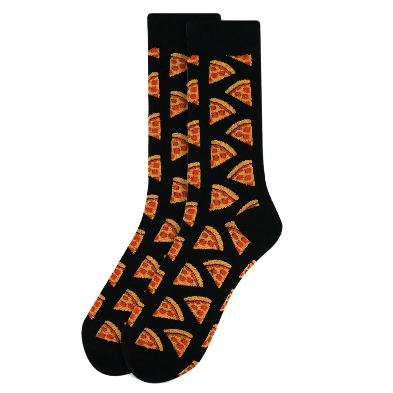 Parquet Men's Pepperoni Pizza Novelty Socks - Pick Your Color