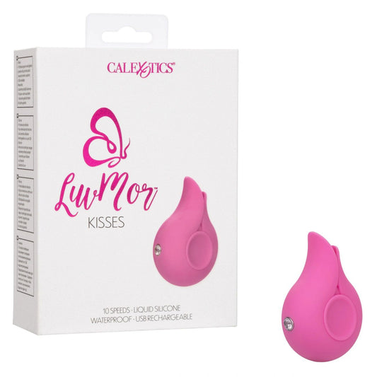 CalExotics LuvMor Kisses Rechargeable Silicone Mini Vibe