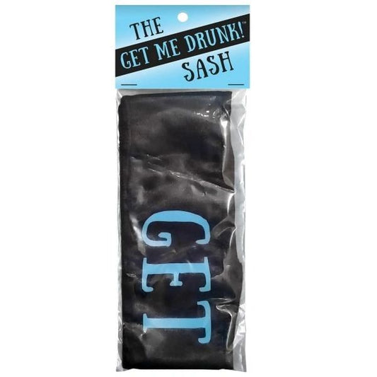 Get Me Drunk! Sash - Black And Blue
