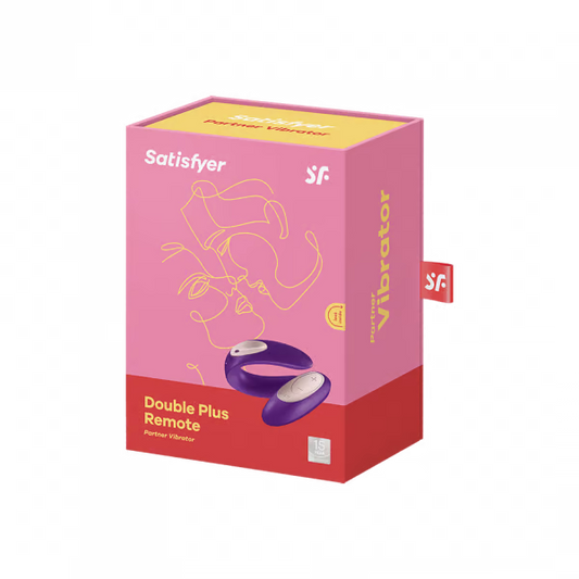 Satisfyer Double Plus Remote Couples Vibrator - CLEARANCE