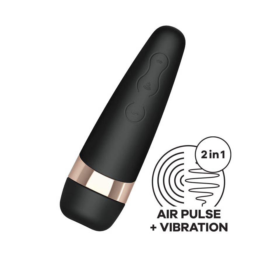 Satisfyer Pro 3+ Air Pulse Stimulation & Vibration - CLEARANCE