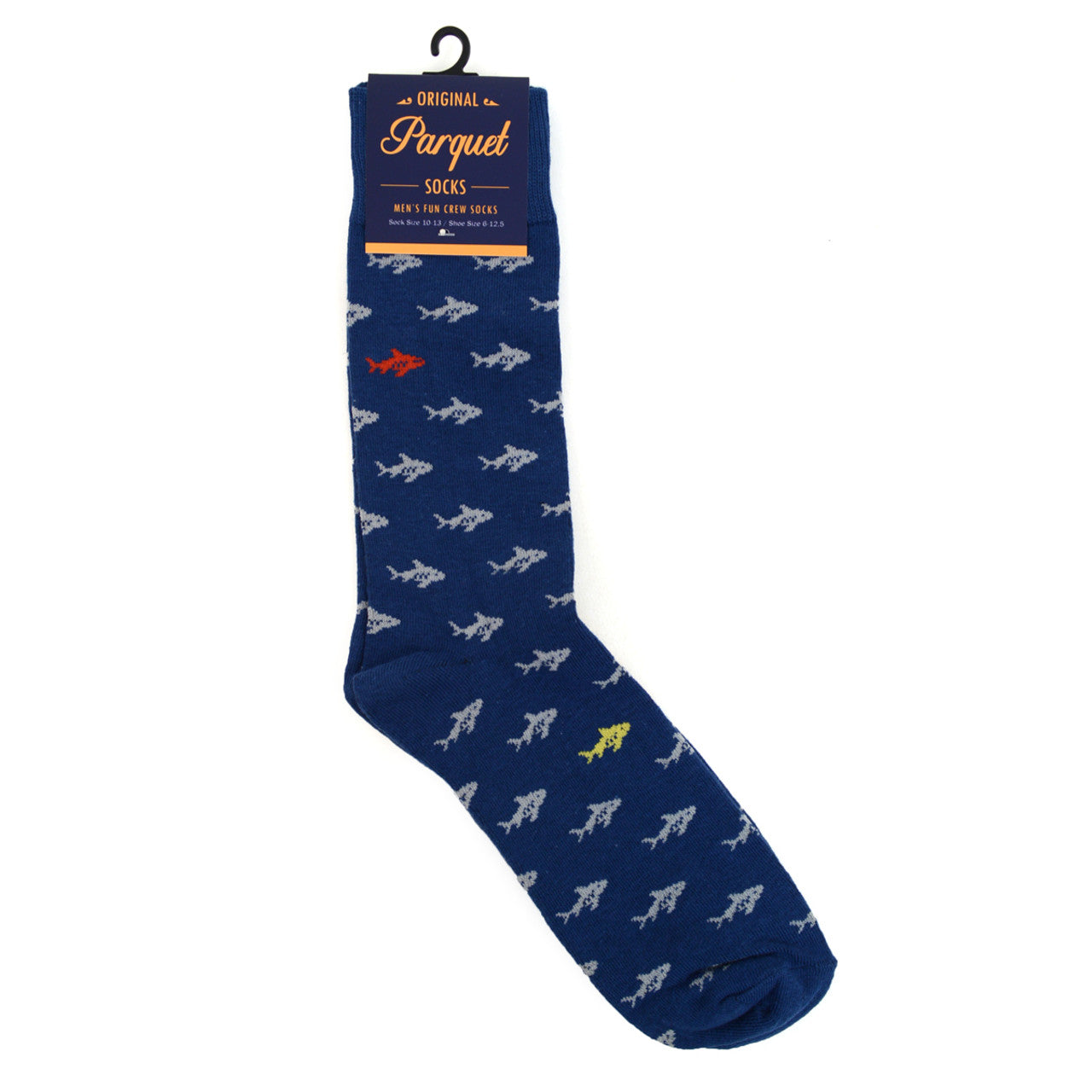 Parquet Men's Shark Novelty Socks - Pick Your Color
