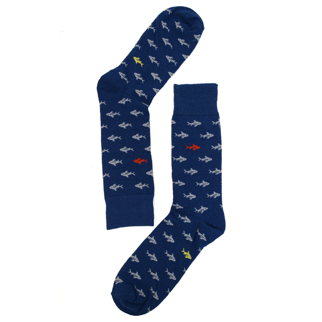 Parquet Men's Shark Novelty Socks - Pick Your Color