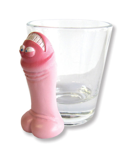 Smiling Pecker Shot Glass - Smiling Pecker Shooter Glass