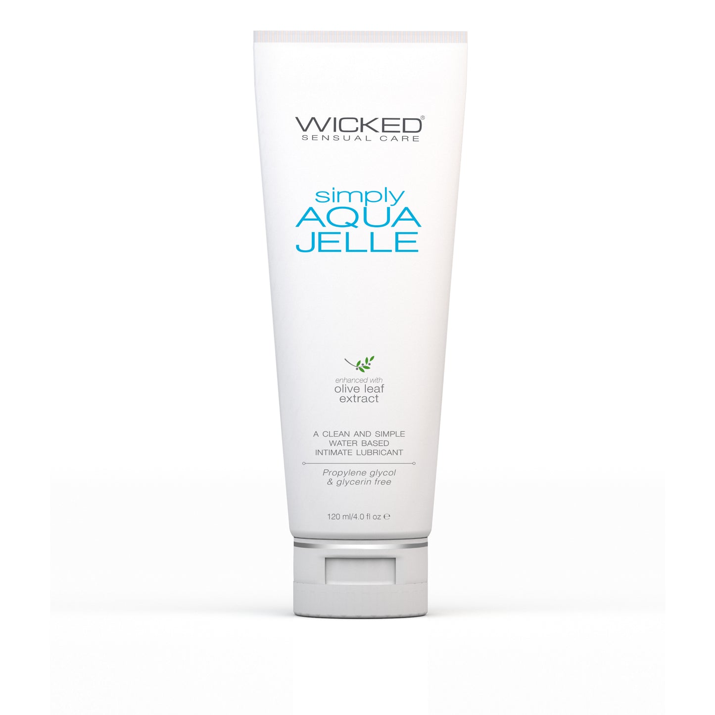 Wicked Sensual Care Simply Aqua Jelle Water-Based Lubricant - 4floz