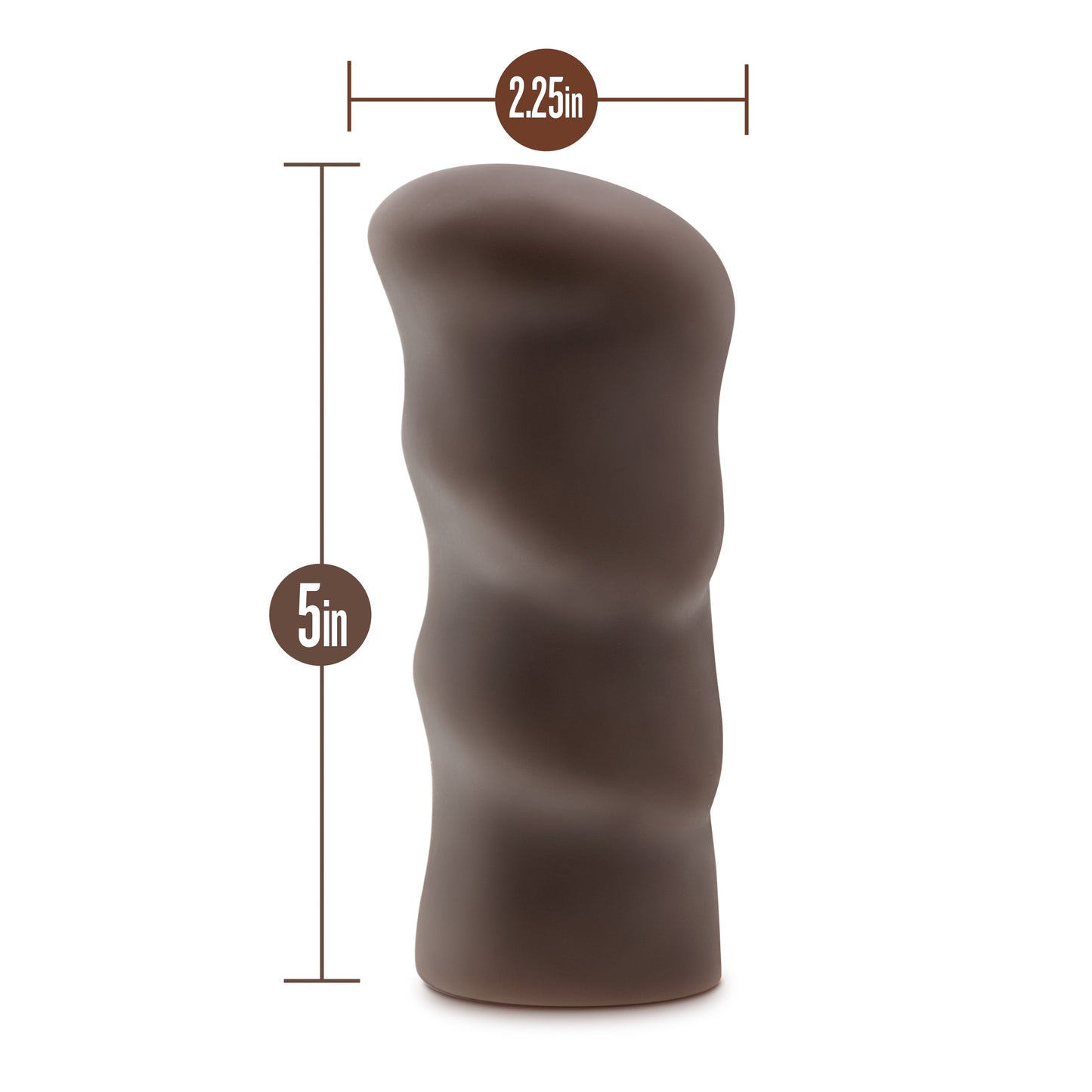 Blush Novelties Hot Chocolate Nicole's Rear Chocolate CLEARANCE