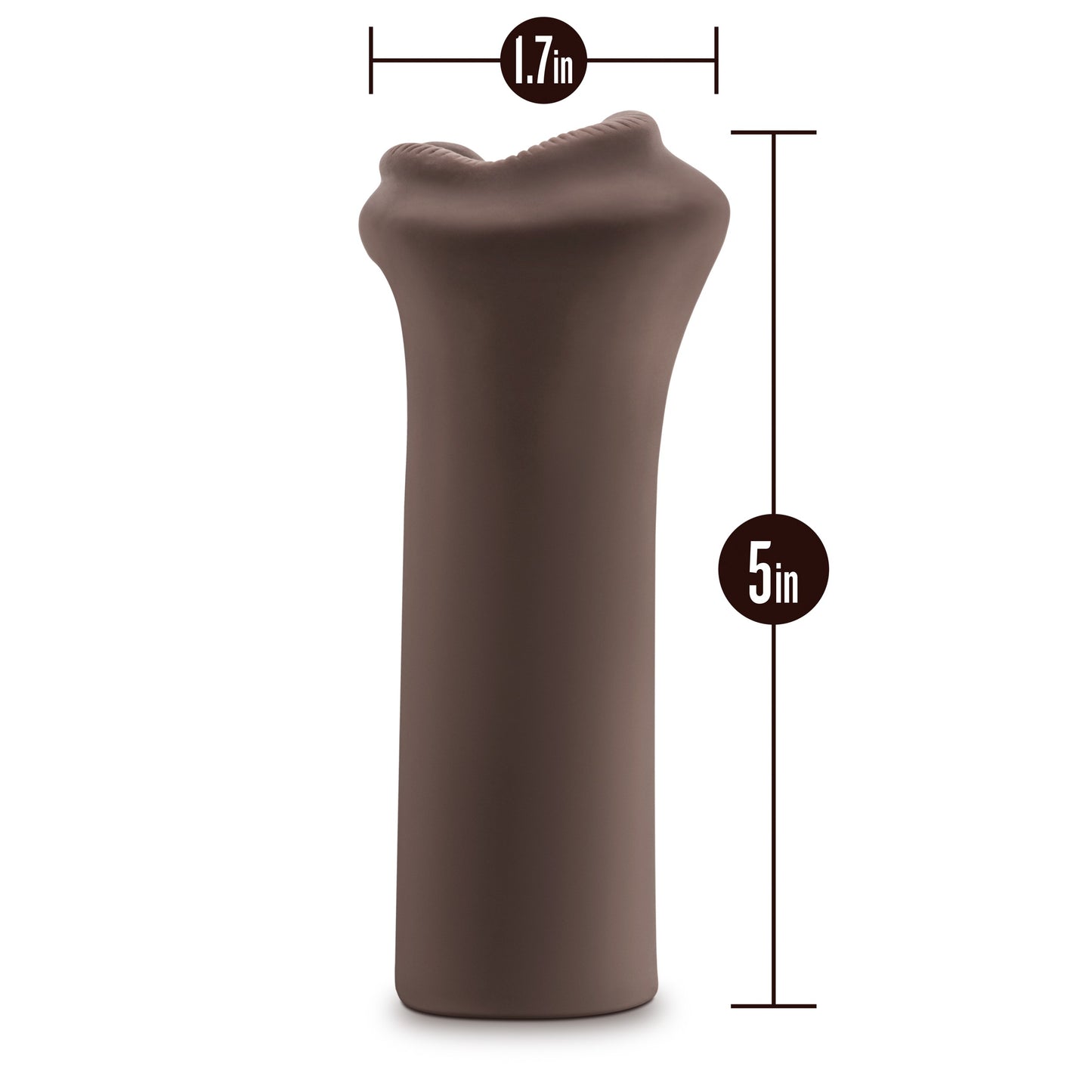 Blush Novelties Hot Chocolate - Naughty Nicole Mouth - Chocolate - CLEARANCE